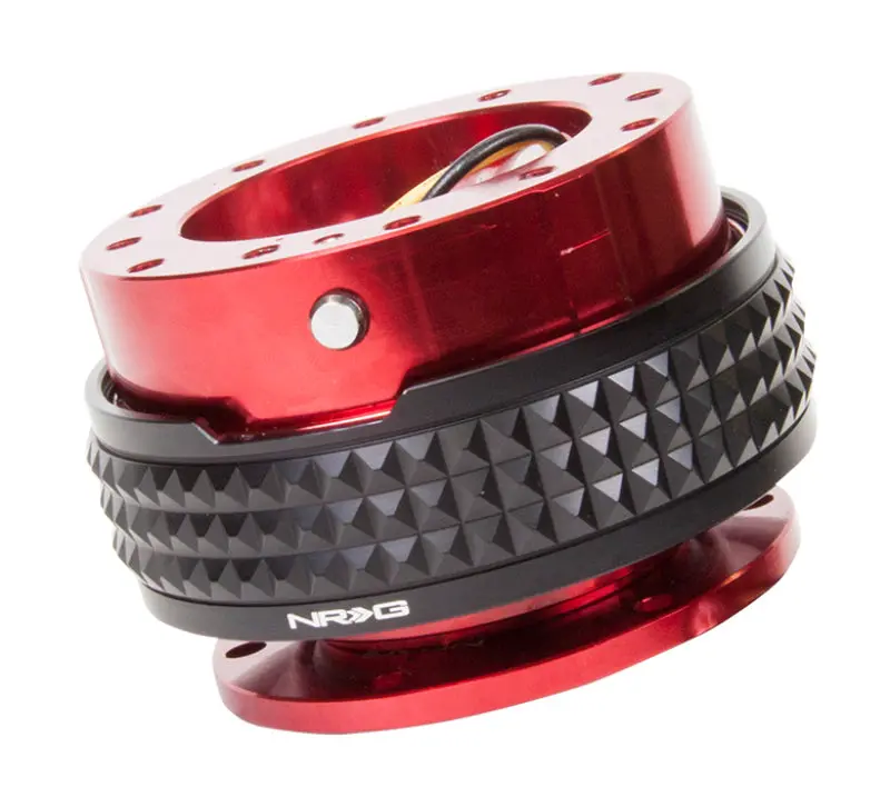 Nrg Quick Release Kit - Pyramid Edition - Red Body / Black Pyramid Ring 1