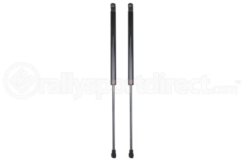 Olm Black Carbon Fiber Hood Dampers Subaru Wrx / Sti 2015+ 1