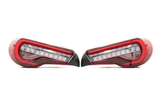 Olm Oe Plus Linear Style Sequential Tail Lights (Clear) - 13-20 Brz 1