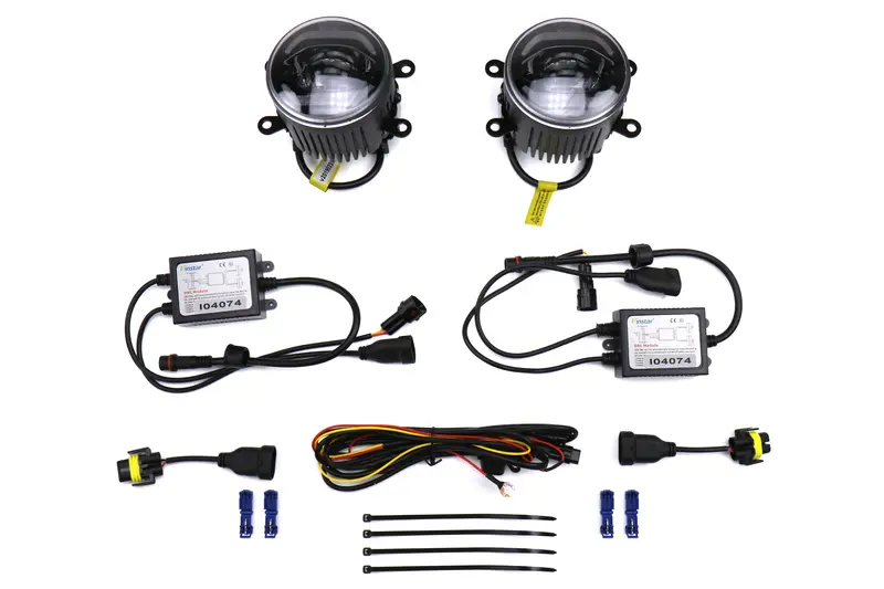 Olm Retical Style Led Fog Lights -  2015-2021 Wrx / Sti / 2013-2021 Brz 1