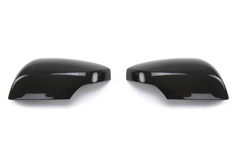 Olm S-Line Gloss Dry Carbon Fiber Mirror Covers (With Turn Signal Hole) - 2015-2021 Wrx / 2015-2021 Sti 1