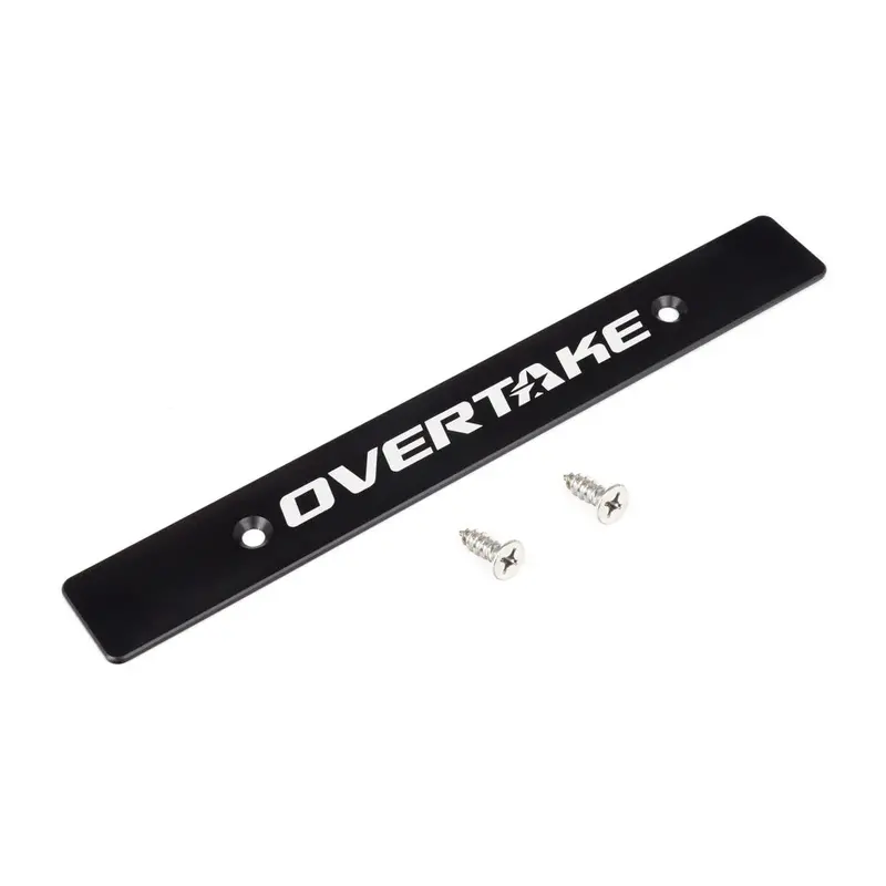 Overtake Front License Plate Delete - Subaru 2002-2014 Wrx, 2004-2014 Sti, 2022-2026 Brz/Gr86, 1998-2016 Impreza 1