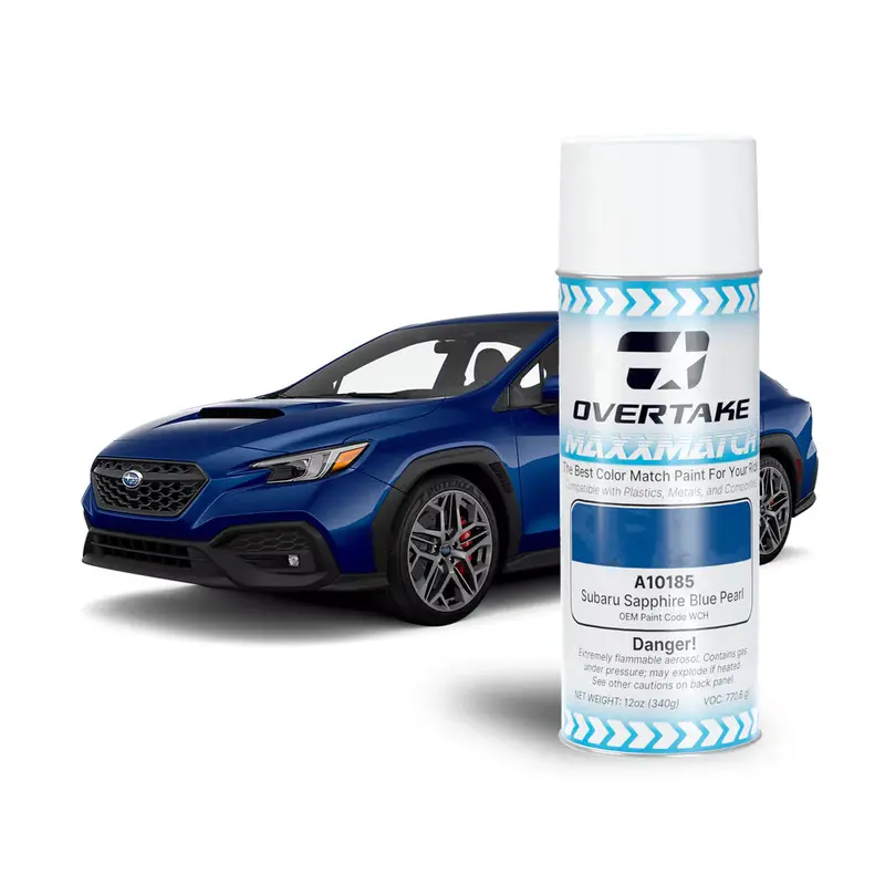 Overtake Maxxmatch Paint - Subaru Sapphire Blue Pearl Wch 12Oz. Can 1