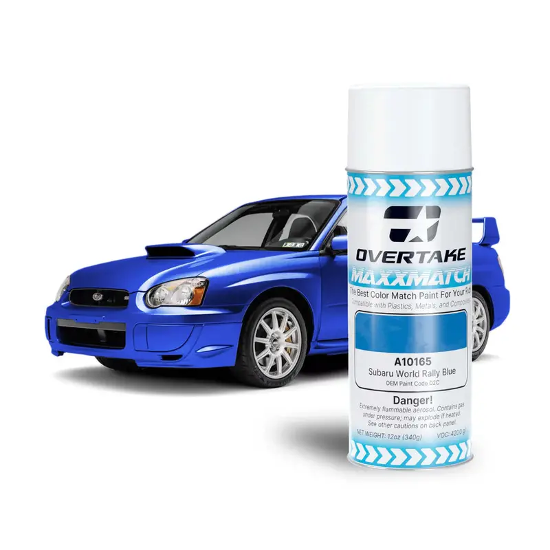 Overtake Maxxmatch Paint - Subaru World Rally Blue O2c 12Oz. Can 1