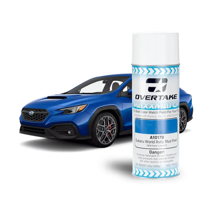Overtake Maxxmatch Paint - Subaru World Rally Blue Pearl K7x 12Oz. Can 1