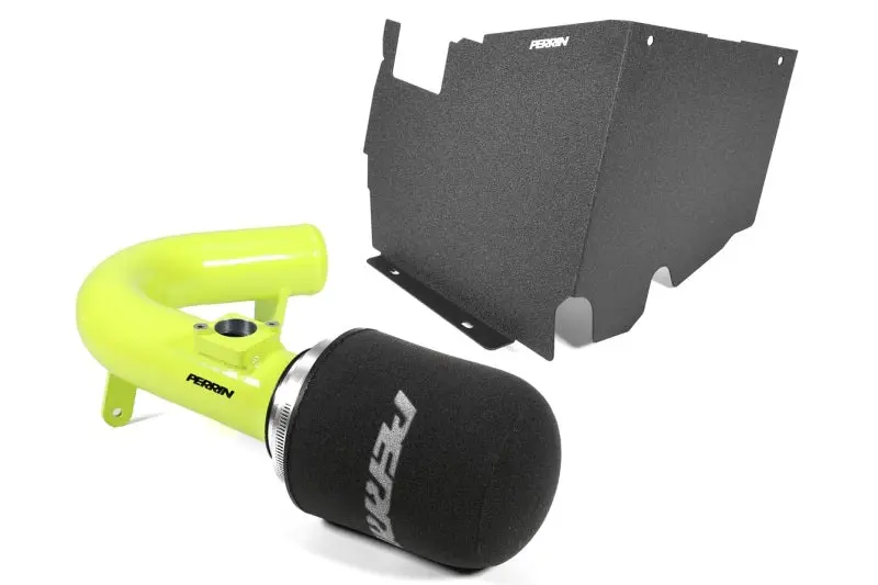 Perrin Cold Air Intake W/ Heatshield - Neon Yellow - 2022+ Wrx 1