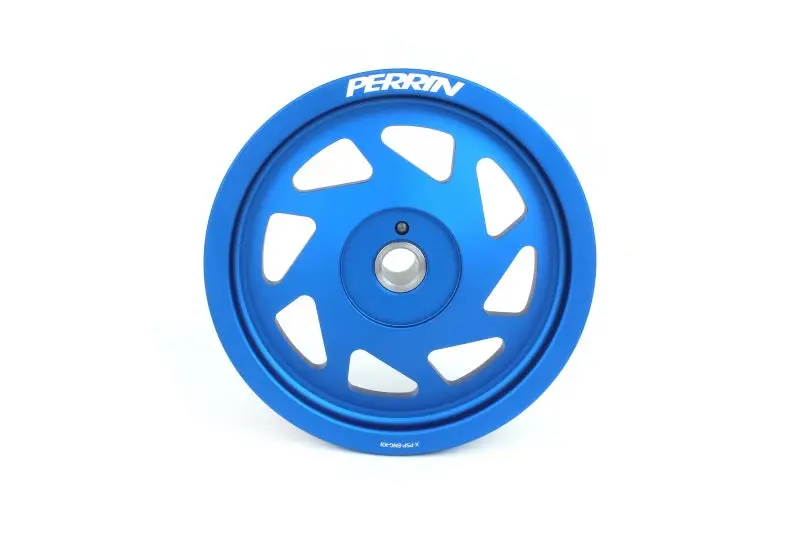 Perrin Crank Pulley - Blue - 2019-2021 Wrx + More 1