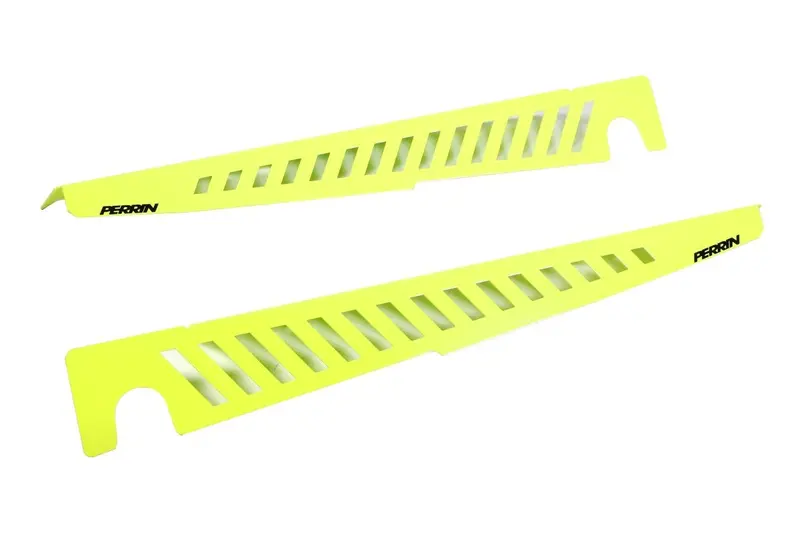 Perrin Fender Shroud Kit Neon Yellow - 2022+ Wrx 1