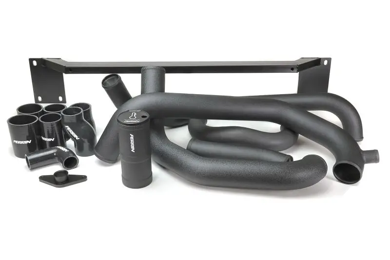 Perrin Front Mount Intercooler Boost Tube Kit - Black - 2008-2014 Sti 1