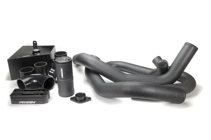 Perrin Front Mount Intercooler Boost Tube Kit - Black - 2015-2021 Wrx 1