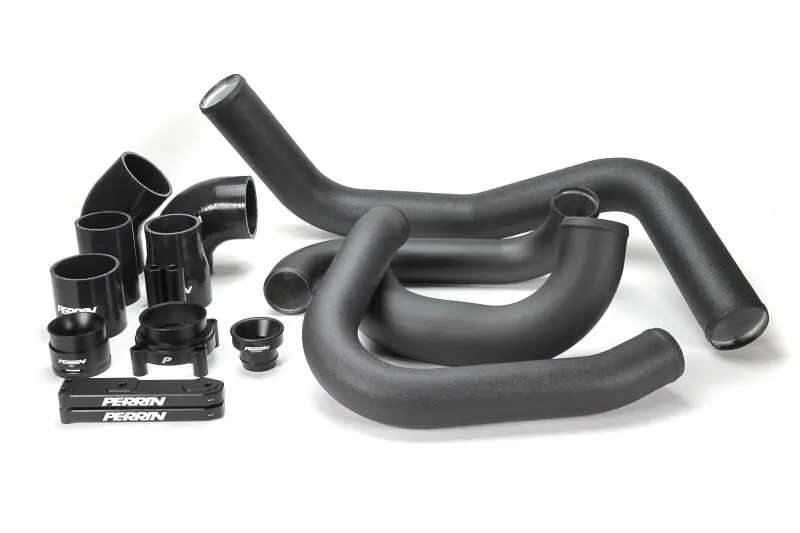 Perrin Front Mount Intercooler Boost Tube Kit - Black - 2022+ Wrx 1