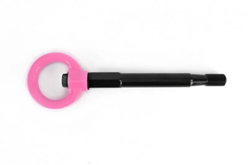 Perrin Front Tow Hook Kit - Front - Pink - 13-21 Forester, 18-21 Crosstrek, 17-23 Impreza,  2022+ Wrx, 2022+ Brz 1
