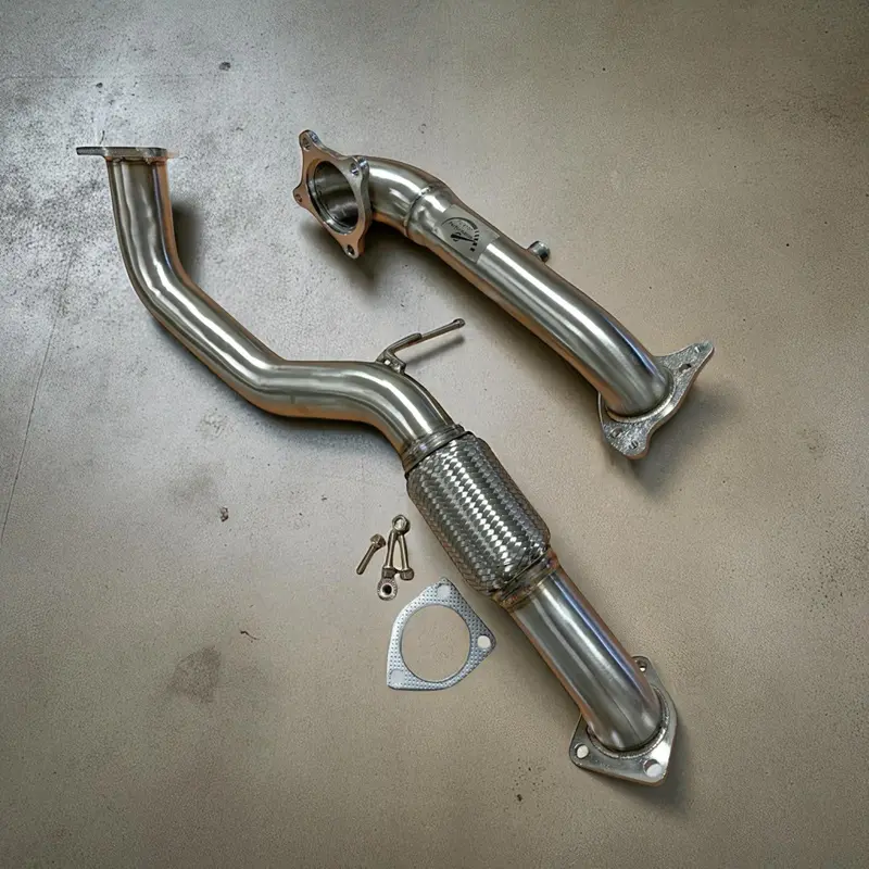 Racing Downpipe For 2016-2021 Honda Civic 1.5L Fk7, Fc1, Fc3 1