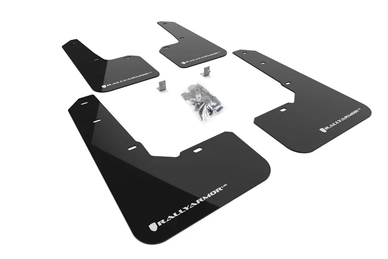 Rally Armor Black Mud Flap White Logo - 2022-2025 Subaru Outback Wilderness 1