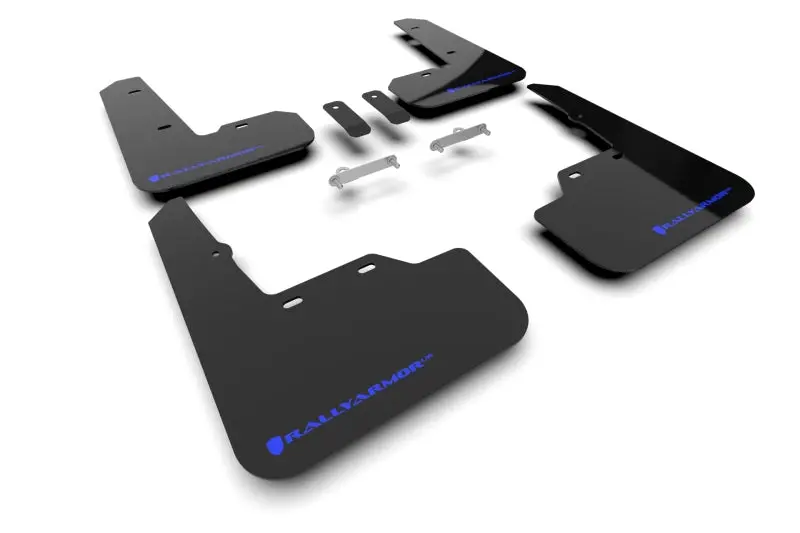 Rally Armor Black Ur Mud Flap W/ Blue Logo - 2022+ Wrx 1