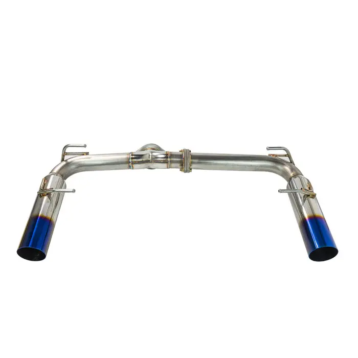 Remark Boso Axle Back Exhaust W/Burnt Stainless Steel Tip - 2022+ Brz 1