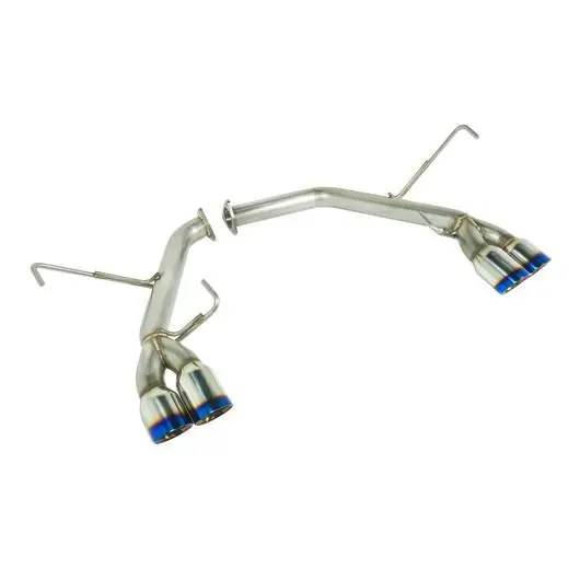 Remark Spt Style Axle Back Exhaust - Double Wall Burnt Tips - 2015-2021 Wrx, 2015-2021 Sti 1