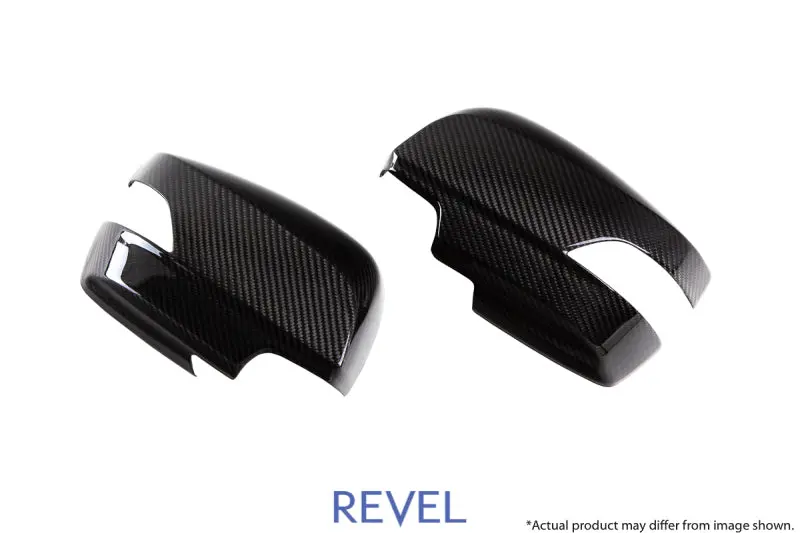 Revel Gt Dry Carbon Mirror Covers W/ Turn Signal Cutout - Subaru Wrx / Sti 2015 - 2020 1
