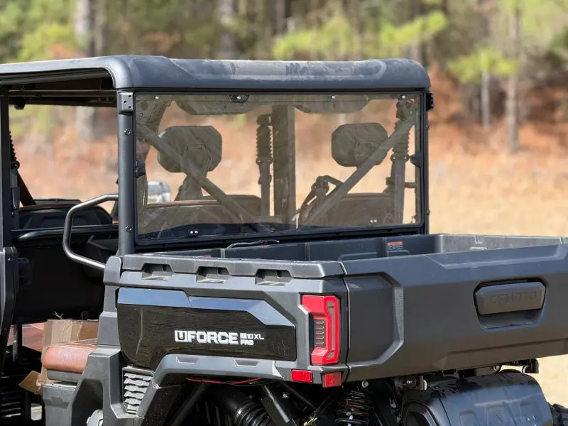 Seizmik 25+ Cf Moto U10 Pro - Rear Windshield 1