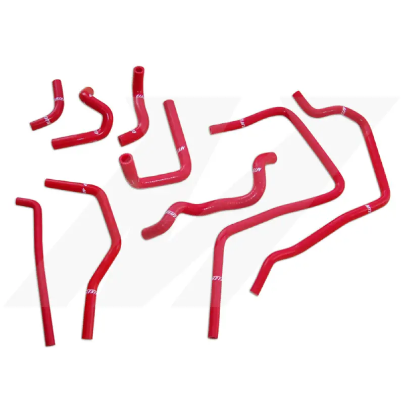 Silicone Ancillary Hose Kit Red - Wrx 2001–2005 1