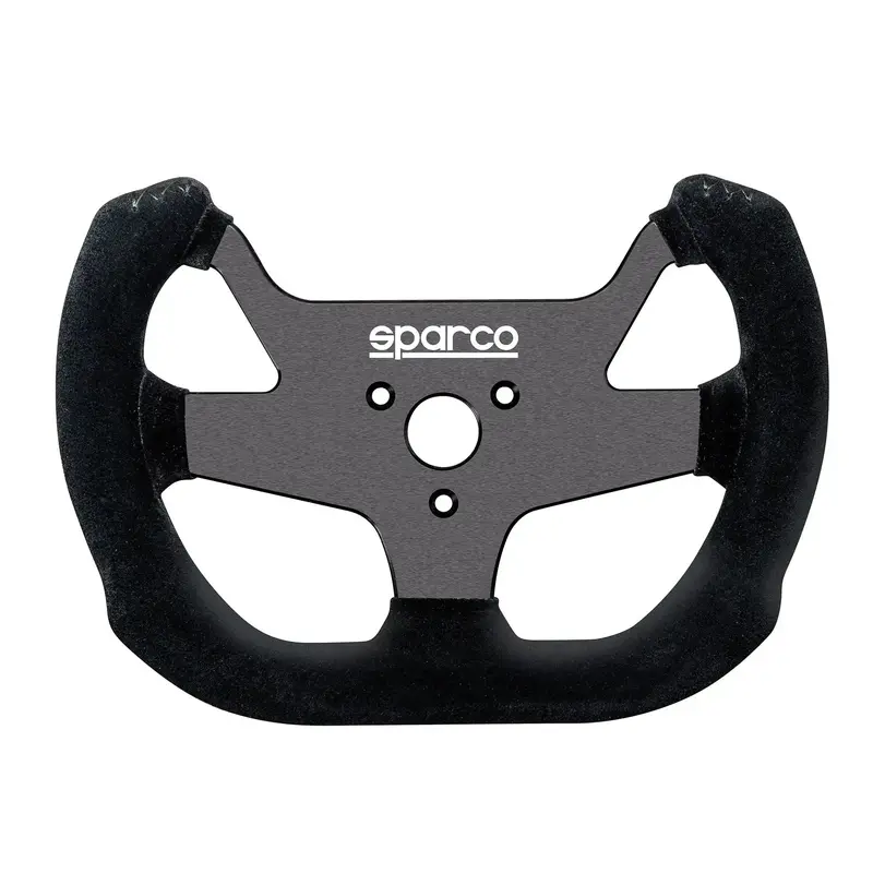 Sparco F10a Suede Black Steering Wheel 1