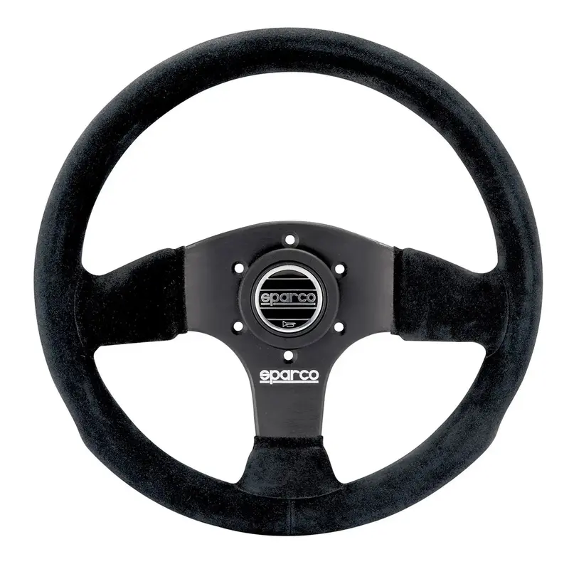 Sparco Strwhl 300 Suede Black 1