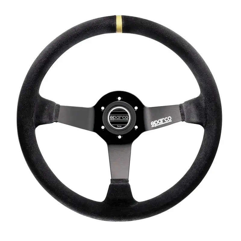 Sparco Strwhl 325 Suede Black 1