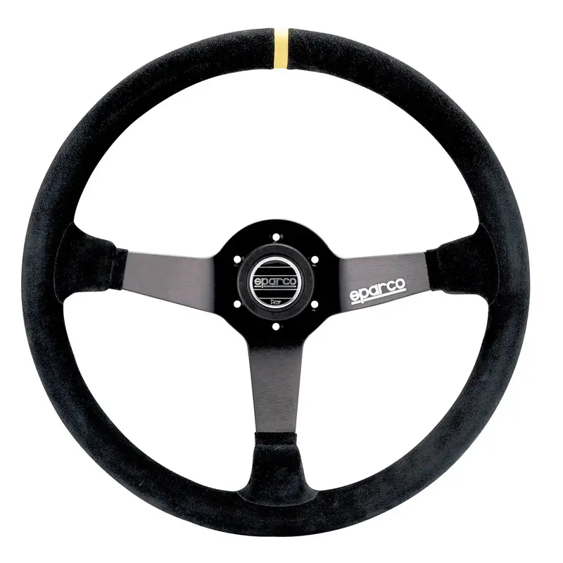 Sparco Strwhl 368 Suede Black 1