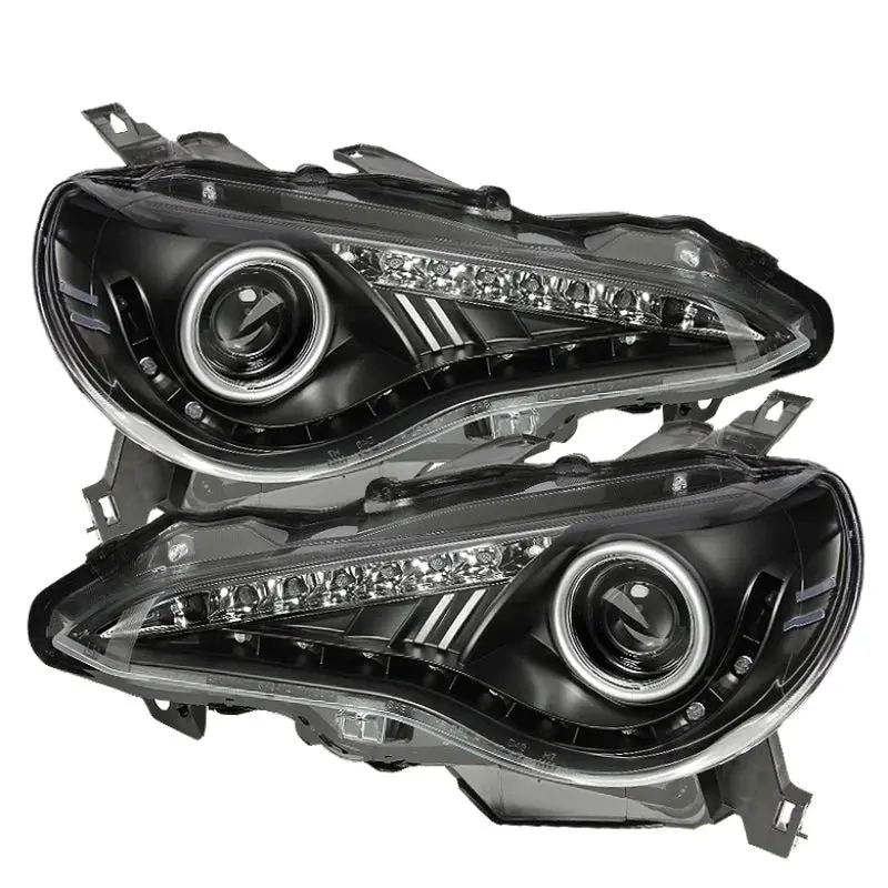 Spyder Projector Headlights W/ Drl Led - 2013-2021 Brz 1