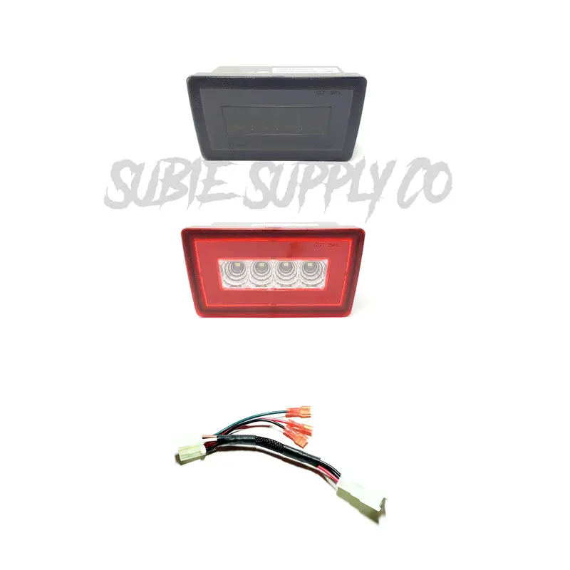 Ssc Classic+ F1 Led Rear Fog/Brake Light W/ Reverse Light - With Quick Connect Harness 1