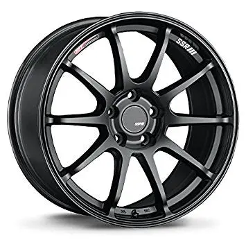 Ssr Gtv02 17X8.0 5X114.3 45Mm Offset Flat Black Wheel 1