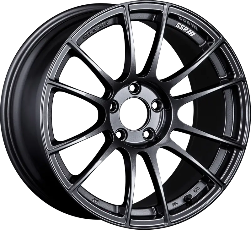 Ssr Gtx04 18X9.5 5X114.3 22Mm Offset Dark Gunmetal Wheel 1