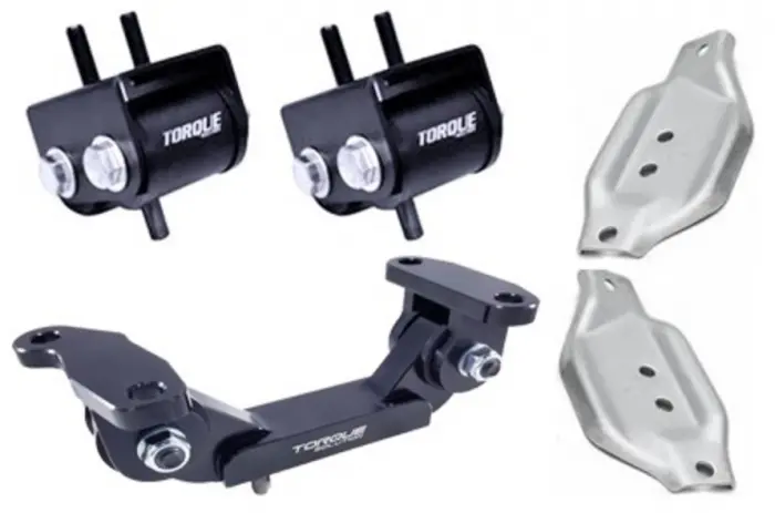 Torque Solution Engine/Transmission Mount Package W/ Subaru Oem Mount Plates - 2002-2014 Wrx, 2004-2021 Sti 1