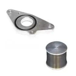 Torque Solution Greddy Blow Off Valve Adapter W/Plug - 2002-2007 Wrx, 2004-2021 Sti 1