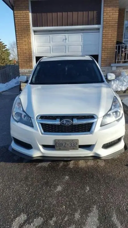 Ventus Autoworks 2Pc Front Splitter - 2011-2014 Subaru Legacy 1