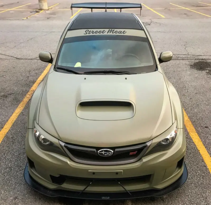 Ventus Autoworks 2Pc Front Splitter - 2011-2014 Subaru Wrx/Sti 1