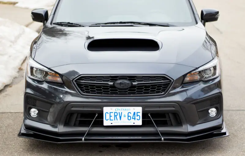 Ventus Autoworks Lip Version 2Pc Front Splitter - 2018-2021 Subaru Wrx 1