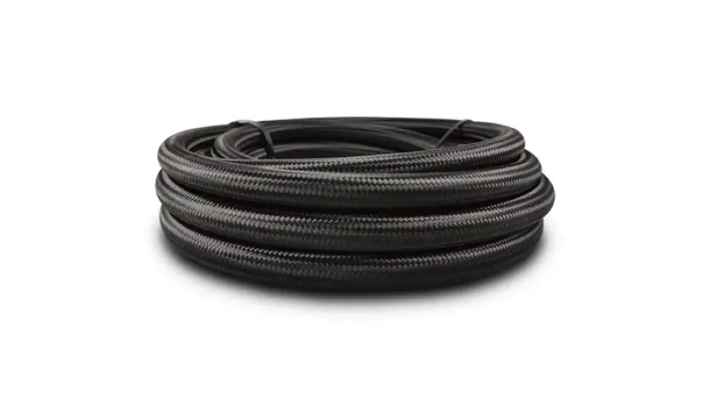 Vibrant Black Nylon Braided Flex Hose W/Ptfe Liner An -16 (10Ft Roll) 1