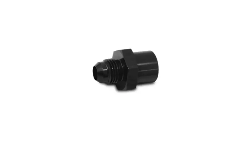Vibrant M16 X 1.5 Female To -6An Male Flare Adapter - Anodized Black 1