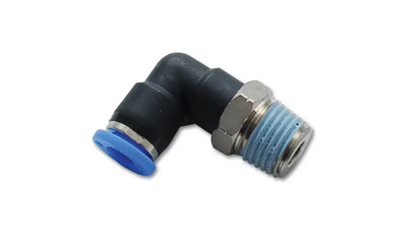 Vibrant Male Elbow Pneumatic Vacuum Fitting (3/8In Npt Thread) - For Use With 1/4In (6Mm) Od Tubing 1