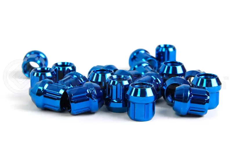 Wheel Mate Muteki Open End Lug Nuts - Blue 12X1.25 1