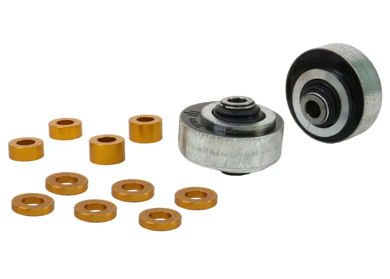 Whiteline Front Control Arm Lower Inner Rear Anti-Lift Caster Bushing - 2011-2021 Sti, 2015-2021 Wrx 1