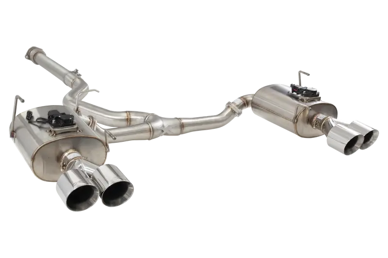 Xforce Varex Wr Valved Cat Back Exhaust System With Polished Tips - 2022+ Wrx 1