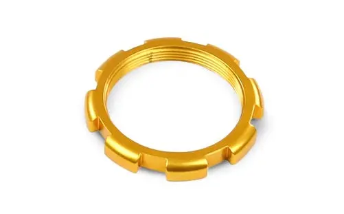 Yellow Speed Racing Anodized Locking Collar 1