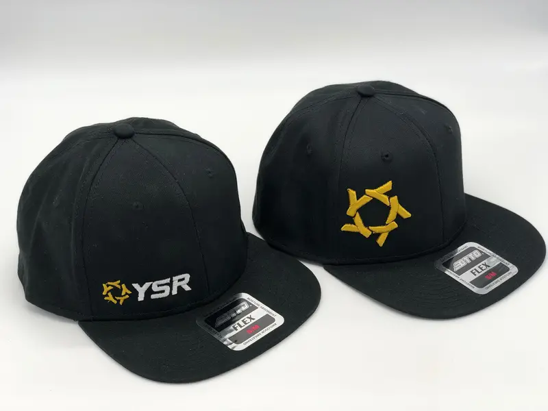 Yellow Speed Racing Usa Flexfit Hat 1