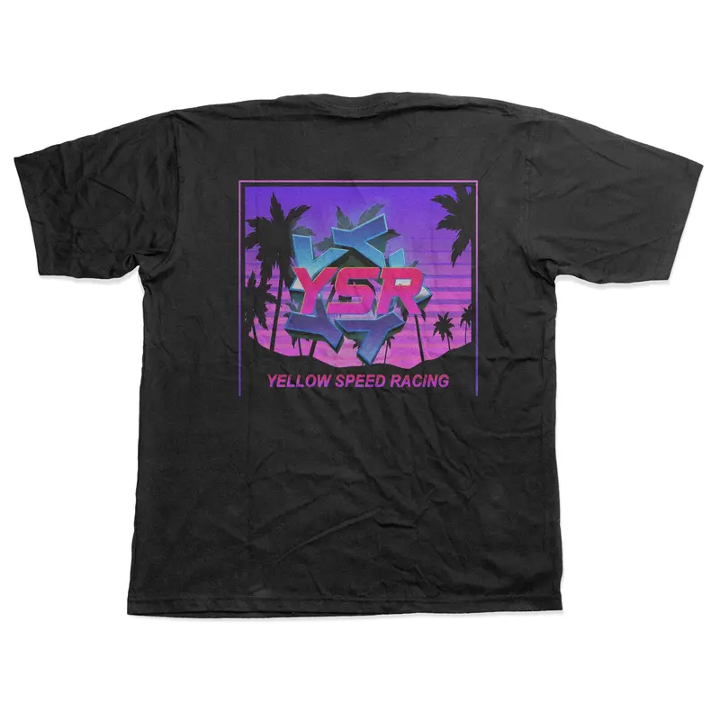 Ysr Usa Vibes Black T-Shirt 1