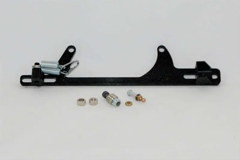 Advanced Engine Design Chevy Throttle Cable & Spring Bracket – 4500 Series (6605Bk) 1