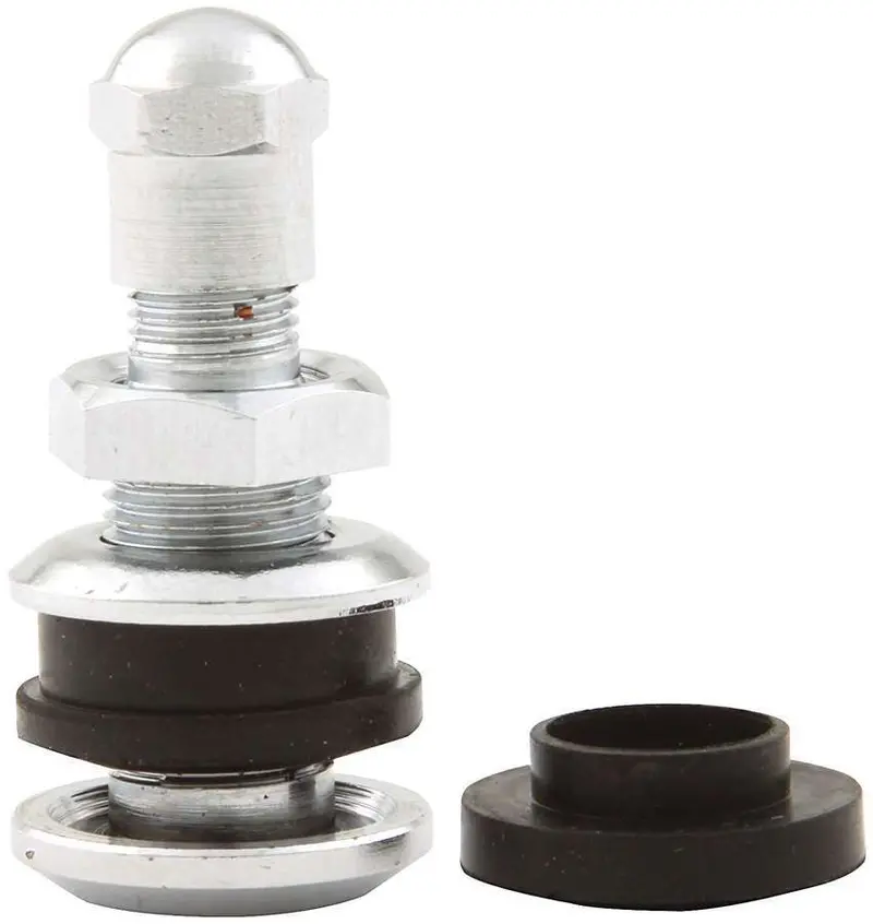 Allstar Performance 44135 Chrome Bolt-In Valve Stem For Racing And Show Applications 1