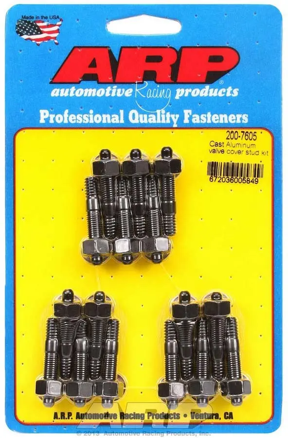 Arp 200-7605 Valve Cover Stud Kit 1/4 6Pt. (16) 1