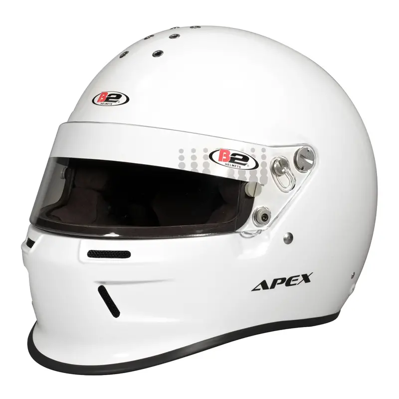 B2 Helmets Apex Sa20-Rated Motorcycle Helmet – White, Small (57–58 Cm, Old 1531A01) 1